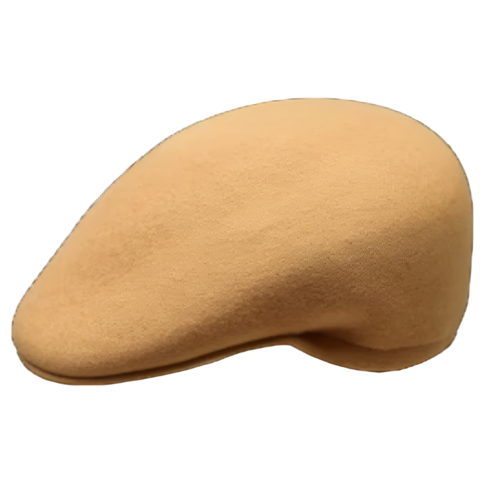 Bruno Capelo Men's camel wool cap mens casual hats