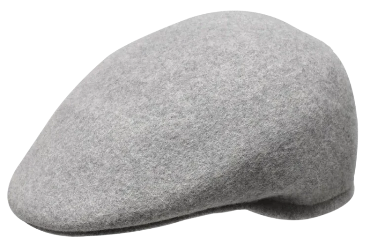 Bruno capelo men's gray wool cap mens gray casual wool hats - Design Menswear